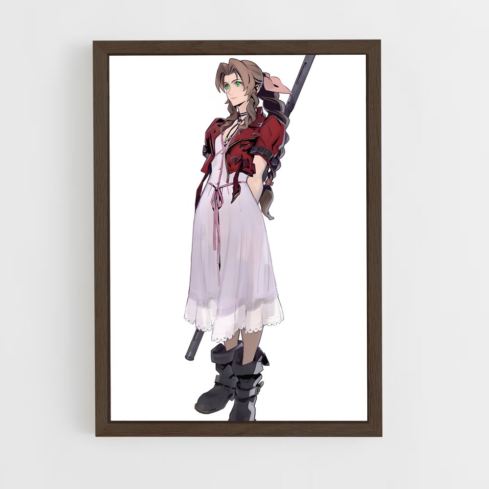 Poster Gunblade Princess – affiche Final Fantasy (vue 5)